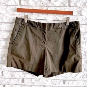 Theory Olive Green Shorts size 8